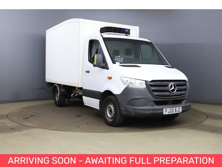 2020 Mercedes-Benz Sprinter 314CDi S/Cab FRIDGE Box MWB RWD 140PS G/Tronic Automatic Temperature ...