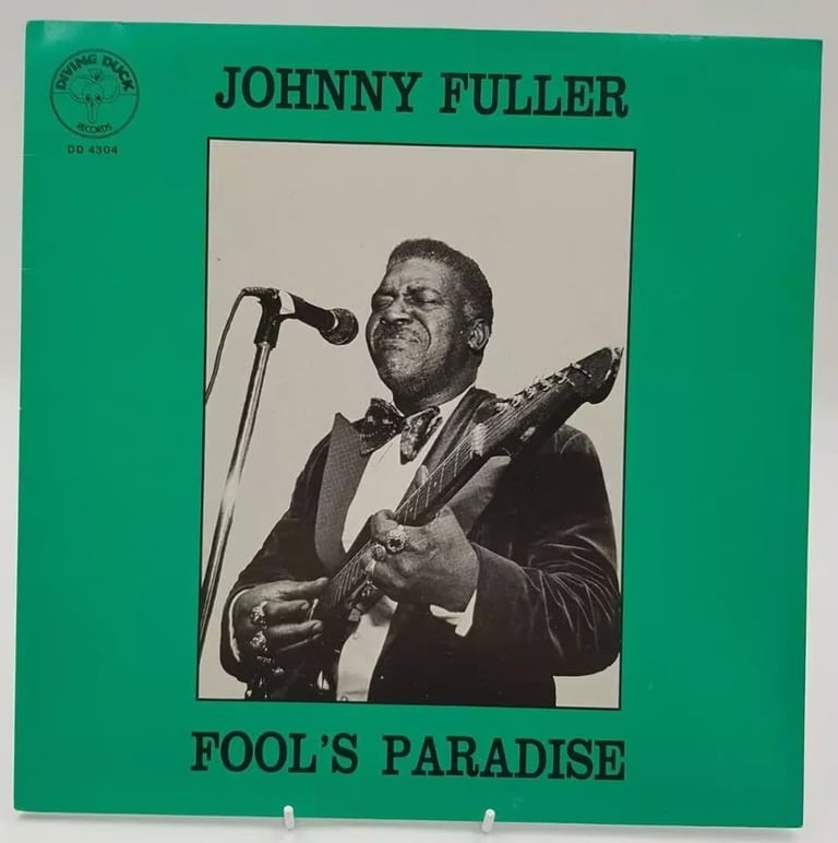 image for Johnny Fuller Fool's Paradise 12&quot; Vinyl LP Diving Duck Records DD 4304 a rare l p 