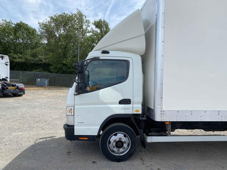 MITSUBISHI FUSO CANTER 7C18 7.5 TONNE BOX VAN 2021 – CN70 UYH