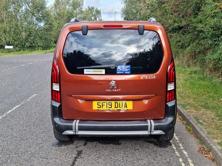 2019 Peugeot Rifter 3 Seat Wheelchair Accessible Disabled Access Vehicle WAV  MPV Diesel Manual