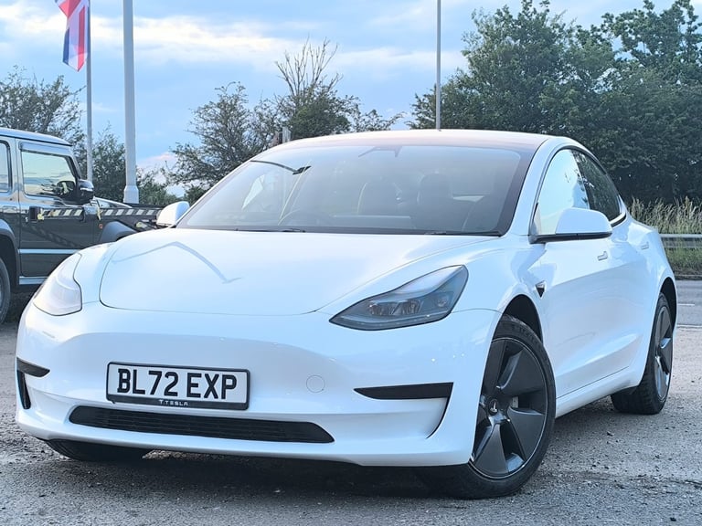 2022 Tesla Model 3 Electric 75 kWh PCO Ready (Dual Motor) Long Range Saloon 4dr ULEZ Free SALOON ...