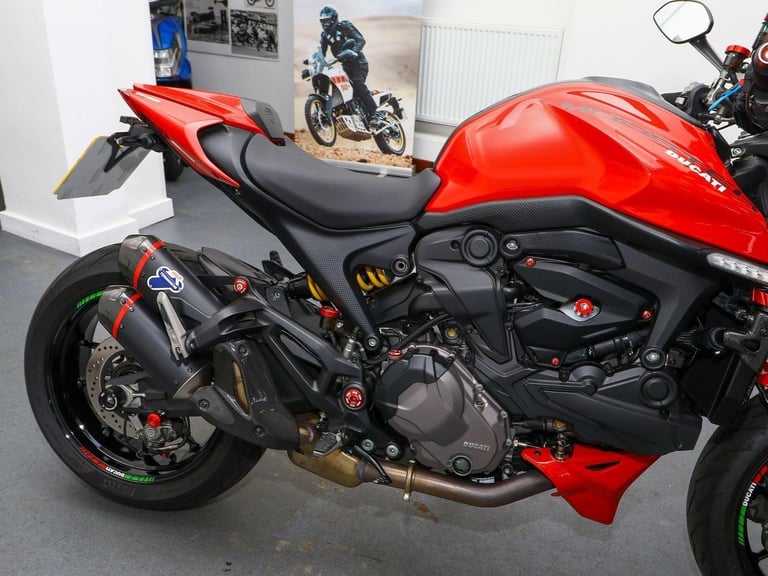 2022, '22 Ducati Monster 937 Plus+. ONLY 2,540 MILES. Termignoni & More. £8,995