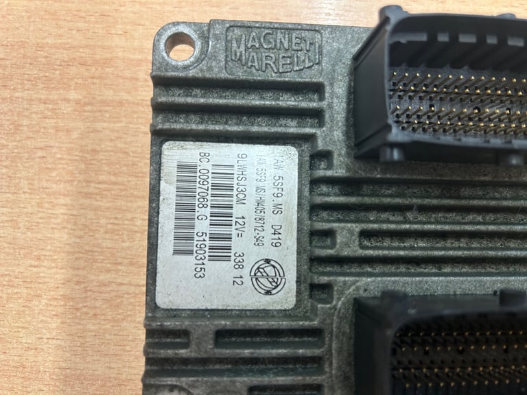 Ecu of Fiat 500 2012 