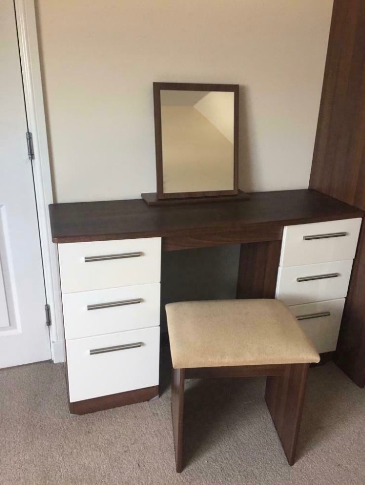 image for Kneehole Dressing Table, Vanity