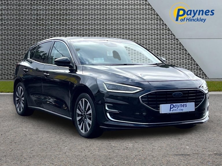 image for 2022 Ford Focus Titanium Vignale 1.0 EcoBoost 155ps Automatic in Agate Black