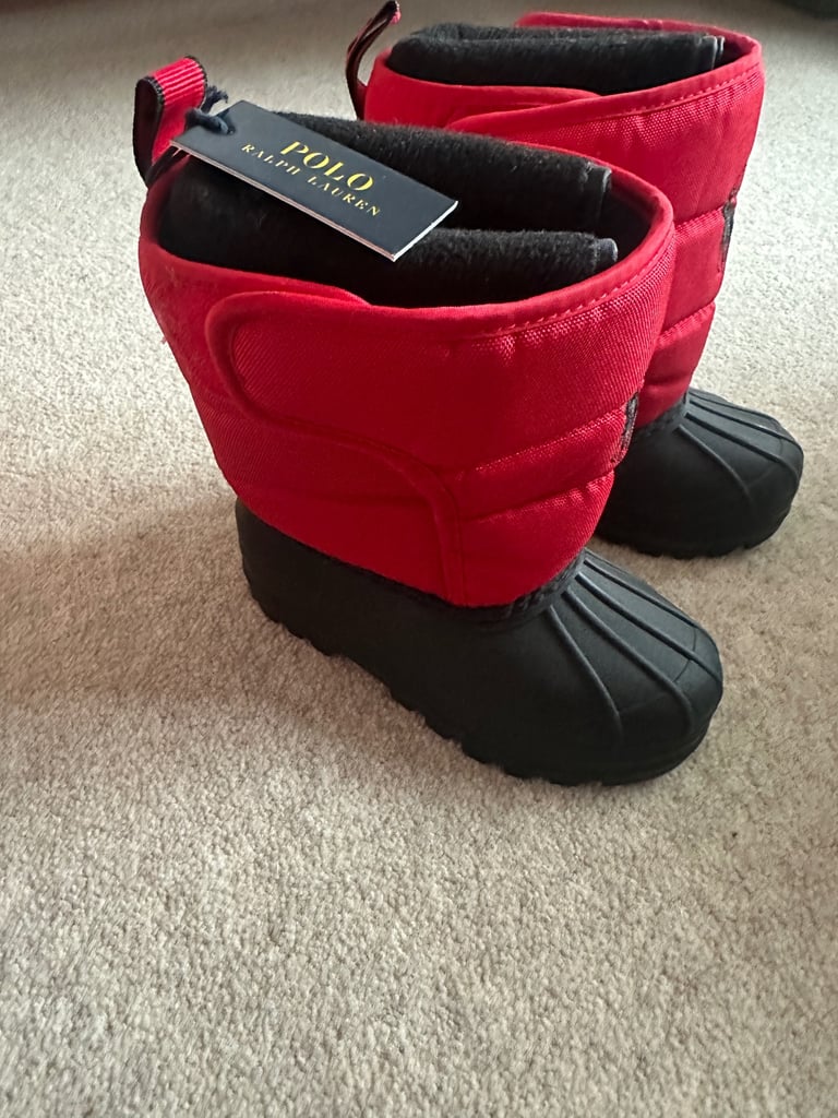 Ralph Lauren water resistant boots