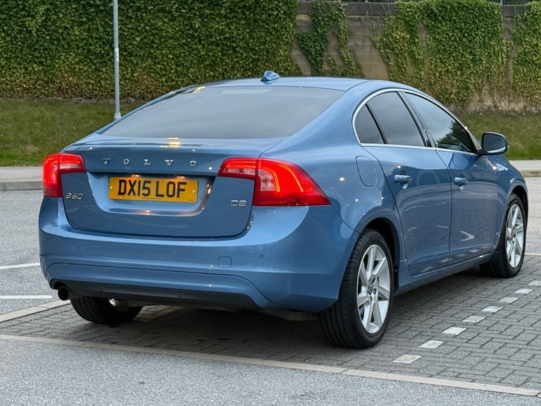 2015 Volvo S60 D2 [115] SE Lux Nav 4dr Powershift SALOON Diesel Automatic