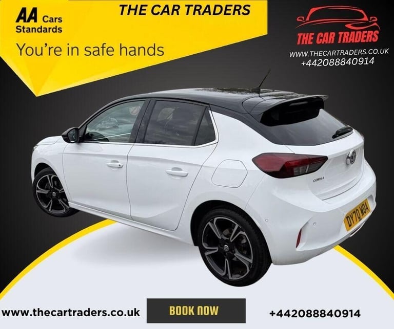 2020 Vauxhall Corsa 1.2 Turbo Elite Nav Premium Hatchback 5dr Petrol Auto Euro 6 (s/s) (100 ps) H...