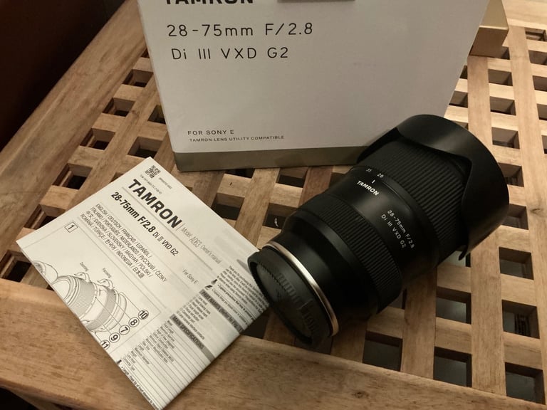 Tamron 28-75 f2.8 Di iii VXD G2 Lens Sony E mount