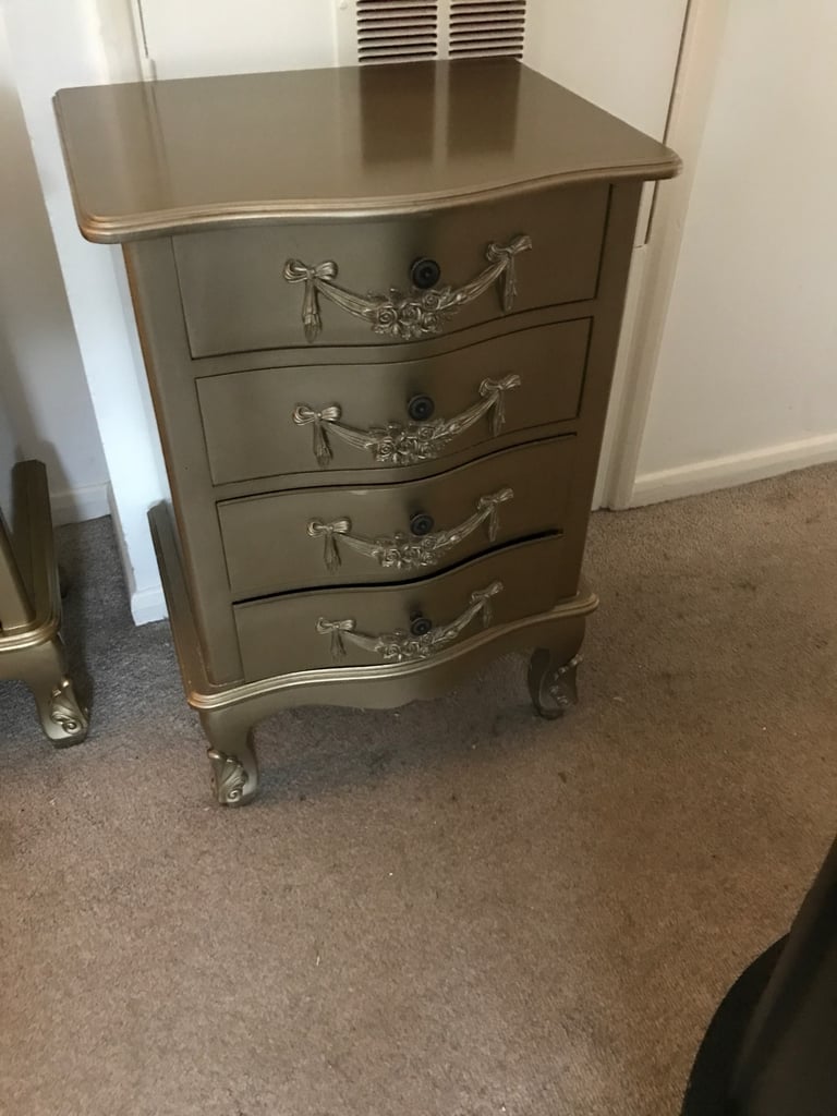 Toulouse bedside cabinets x2