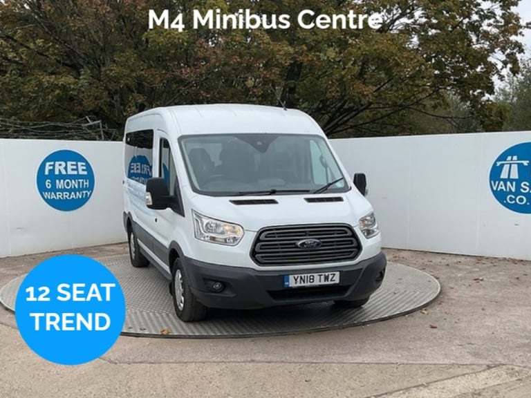 2018 Ford Transit TDCi 350 Trend 12 Seater Minibus Diesel Manual