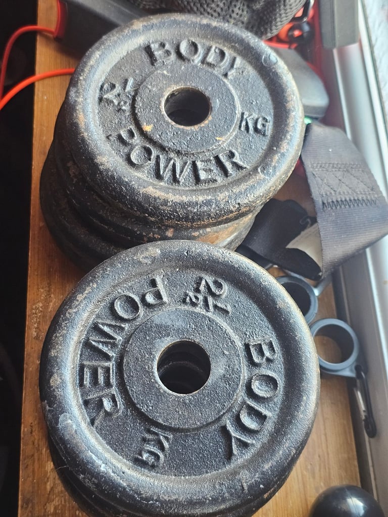image for 20kg cast iron weight plates 