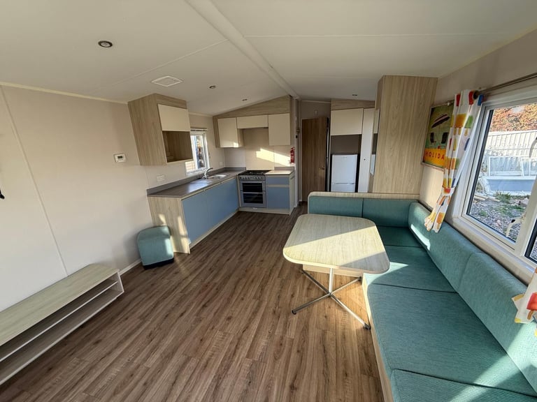 2 Bed Willerby Static Caravan - DG, CH - Offsite Sale - Private Land, Self Build