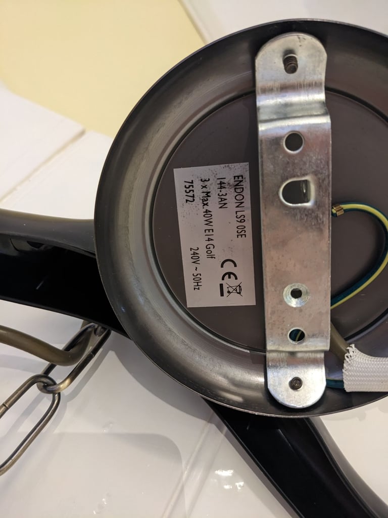 Endon Hardwick pendant light