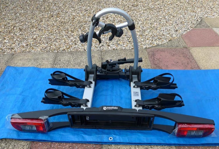 image for NEW WESTFALIA BC 60 CYCLE CARRIER FOR TWO CYCLES INCLUDING E-BIKES 