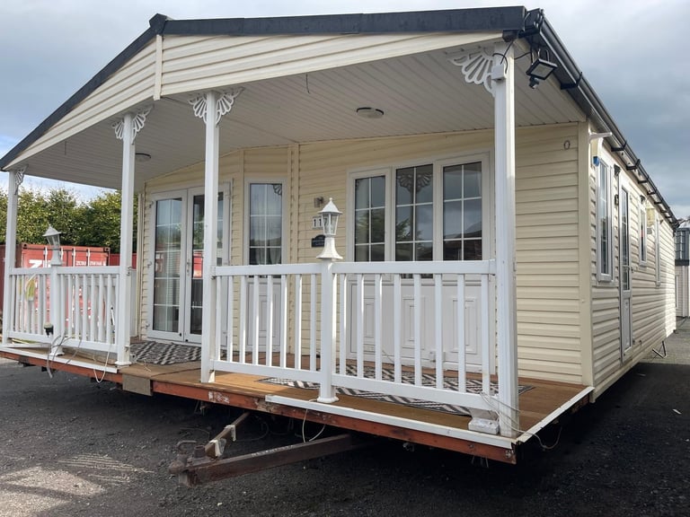 Static Off Site For Sale Brentmere 40ft x 20ft, 2 Bedroom Lodge