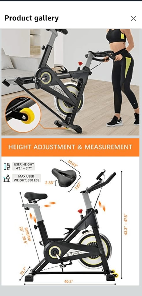 Used exercise bike for Sale Gumtree