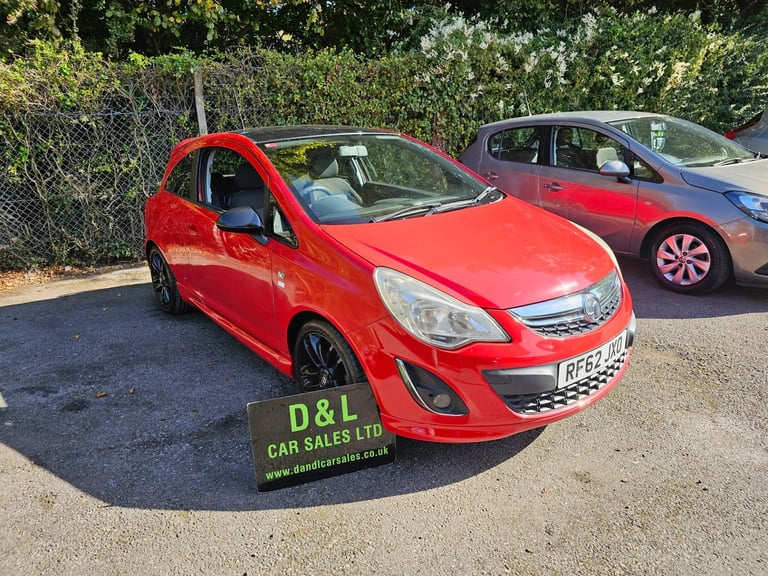 2013 Vauxhall Corsa 1.2 Limited Edition 3dr HATCHBACK Petrol Manual