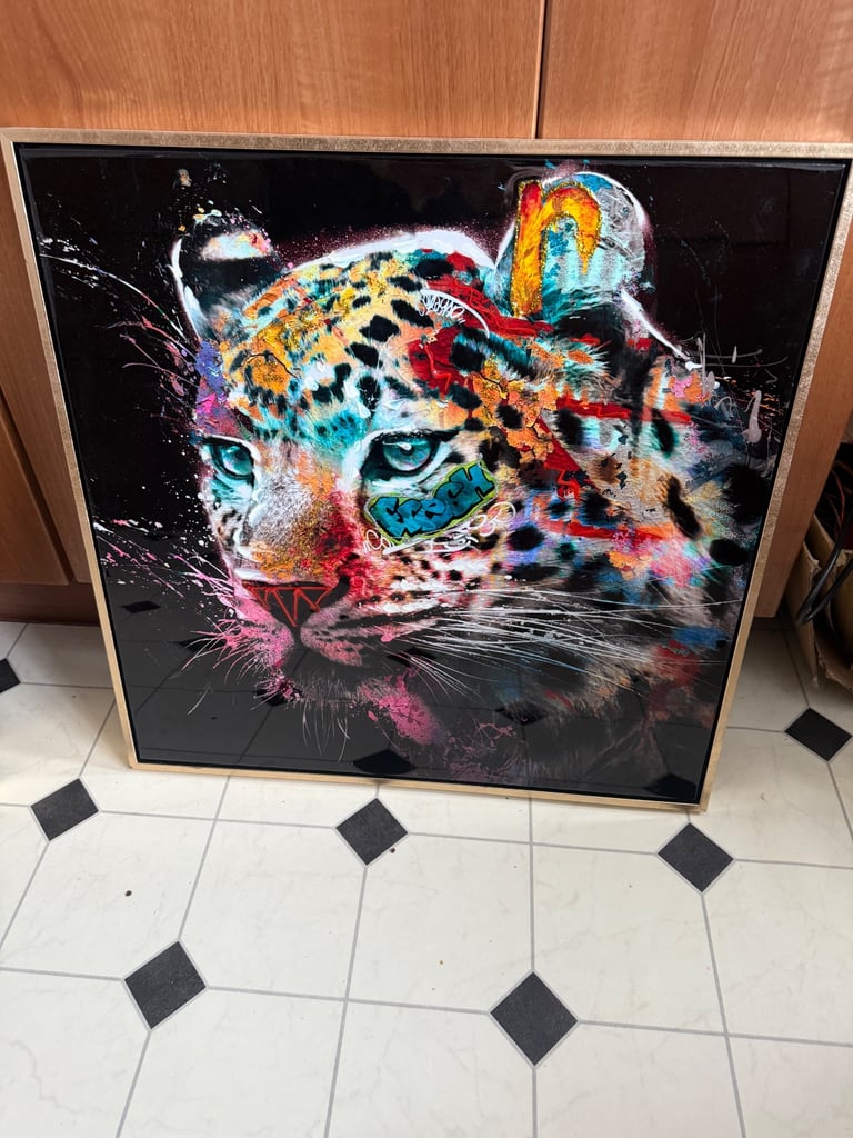 Large gloss black prints 