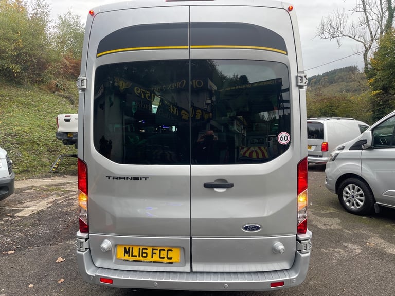 2016 Ford Transit 2.2 TDCi 125ps H3 17 Seater TREND / EURO 6 Minibus Diesel Manual