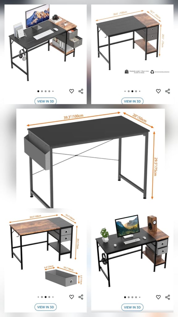 image for Joblot wholesale bulkbuy - 14x Desks brand new in boxes 