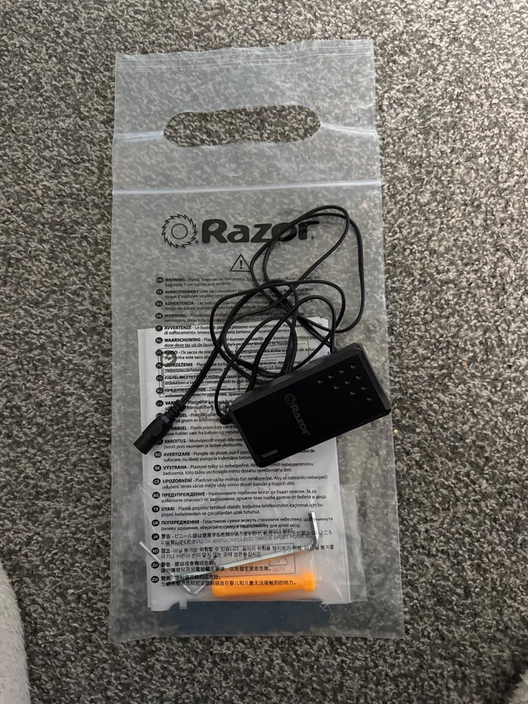 Electric razor McGrath dirt bike 