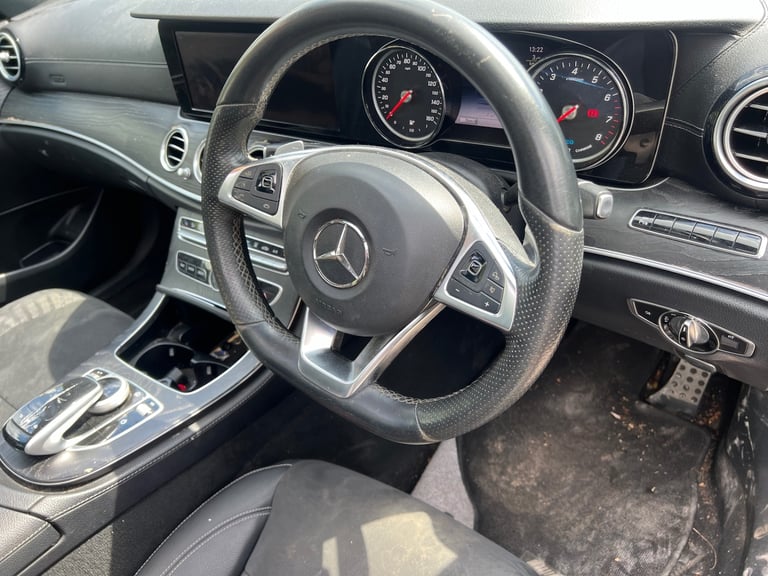 2018 MERCEDES BENZ E CLASS E350 AMG LINE PREMIUM HYBRID ELECTRIC DAMAGED SALVAGE