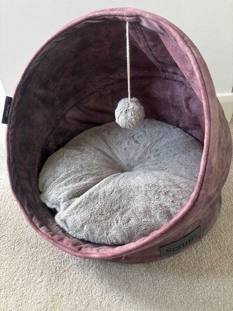 Unused Scruffs lightweight, portable cat bed.