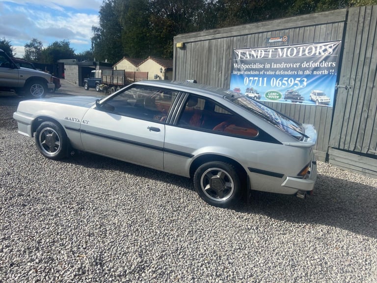 1984 Opel Manta 1.8 Berlinetta Coupe 2dr Petrol Manual (90 bhp) Petrol Manual