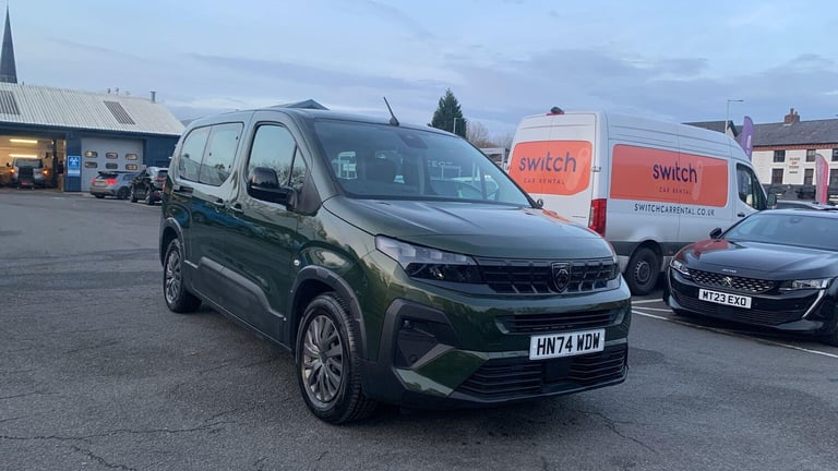 2024 Peugeot Rifter 52kWh Allure Long MPV 5dr Electric Auto (7.4kW Charger) (136 ps) MPV Electric...