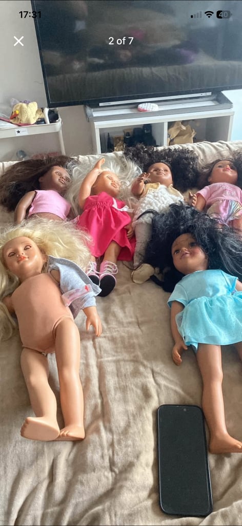 image for Our generation and designer dolls plus loads of extras