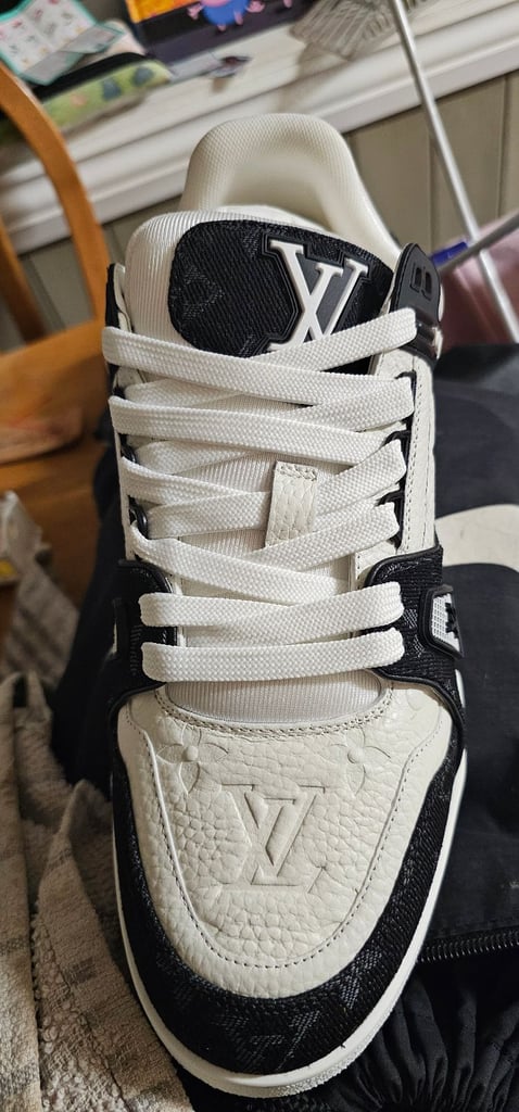Louis vuitton black trainers