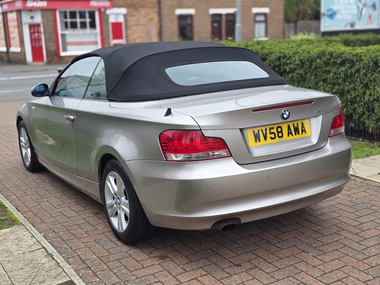 2008 BMW 1 Series 2.0 118i SE Euro 4 2dr CONVERTIBLE Petrol Manual