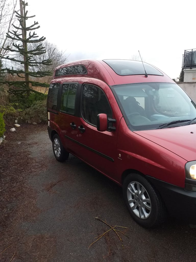 Campervan Fiat, DOBLO, 2005, Manual, 1910 (cc)