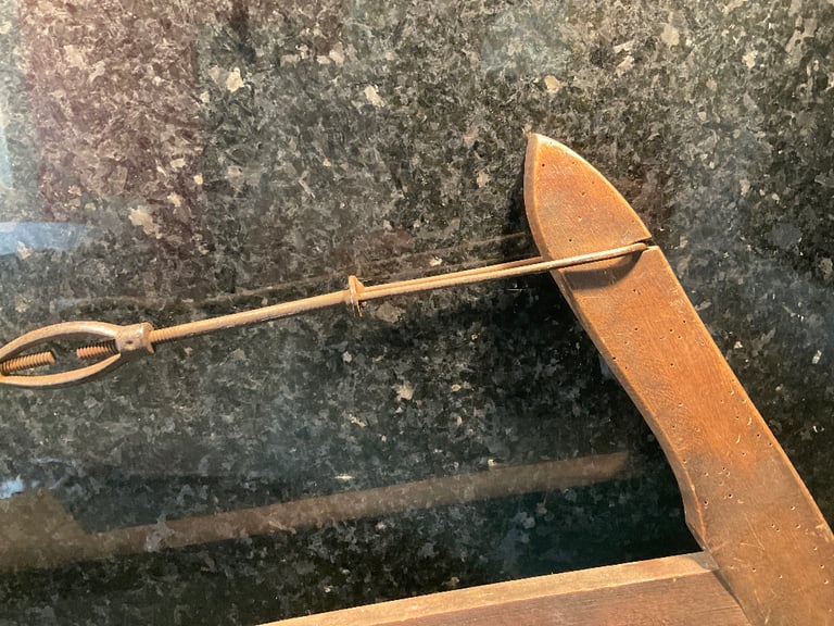 Antique Wooden framed Bow Saw - Wall Art?