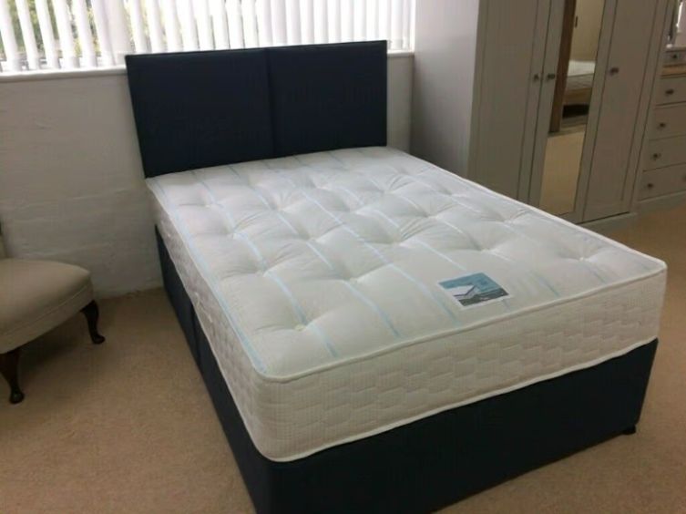 Brand New Double Divan Divan Bed Base with Mattress in All Sizes - Fast Delivery! Single King size