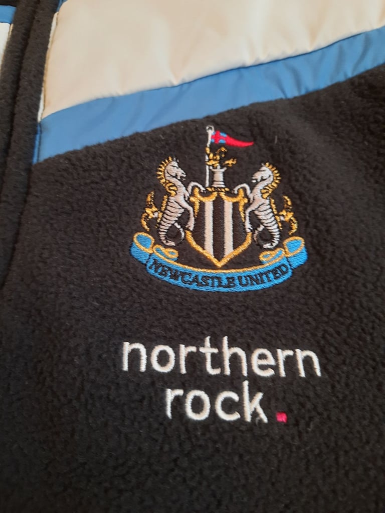 Newcastle United Adidas Fleece Jacket - Age 12 - BNWT