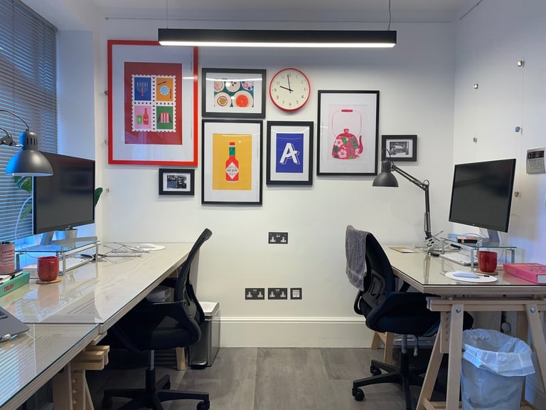 Desk Rental with Meeting Room