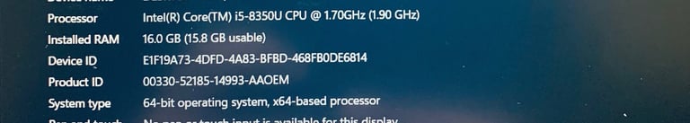 HP i5 8th 256GB SSD+ 1000GB UltraFast Slimline QuadCore Laptop, Win 11, Microsoft office