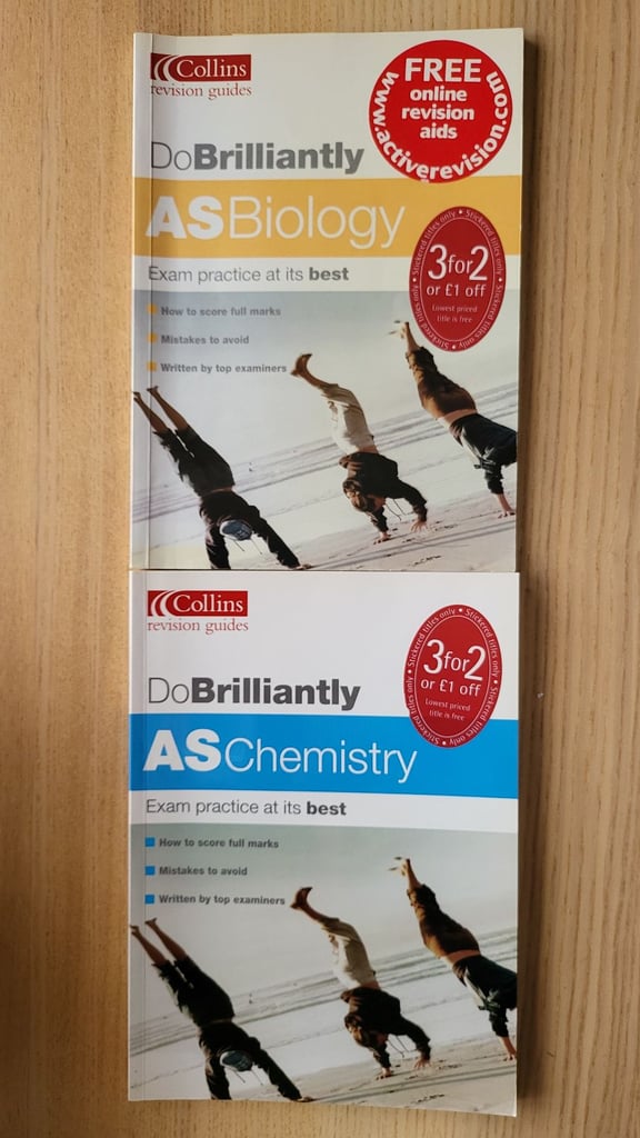 image for AS Level BIOLOGY & CHEMISTRY Revision Guides