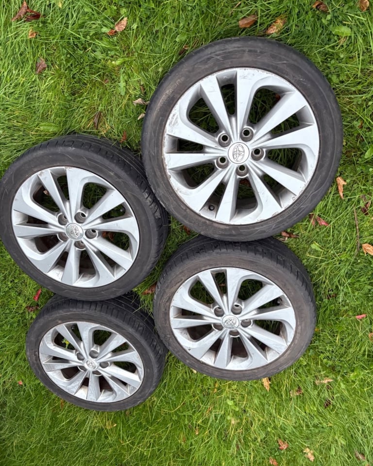 image for TOYOTA Auris  17"  ALLOY Wheels Alloys With Tyres (W 101) Rims X4