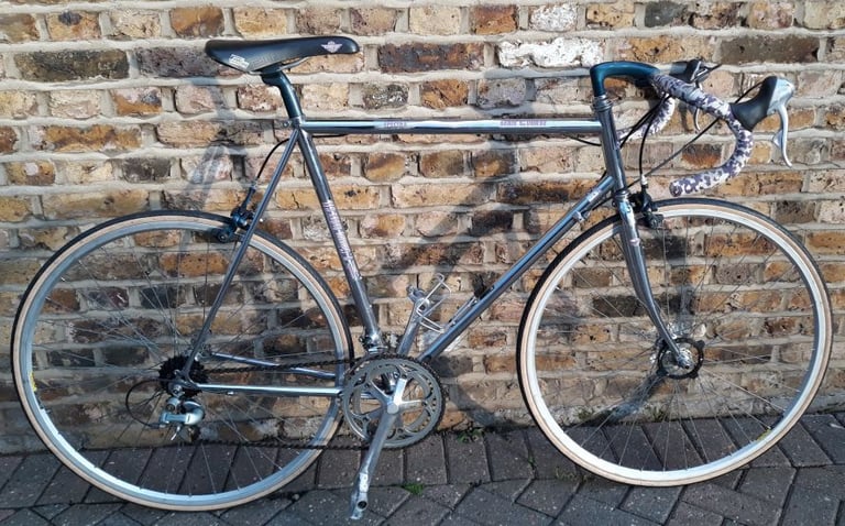 image for Classic racing bike, COLUMBUS GARA CrMo steel frame 58cm, Shimano 105, mint condition - serviced