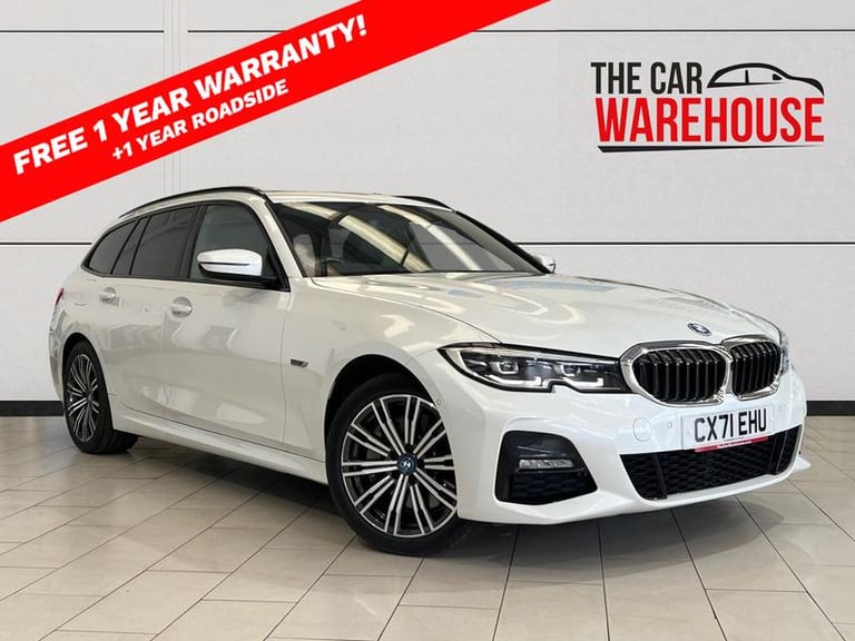 2021 BMW 3 Series 330e M Sport 5dr Step Auto Automatic Estate Petrol Parallel PHEV Automatic