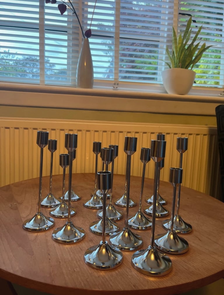 image for 18x metal candle holder 