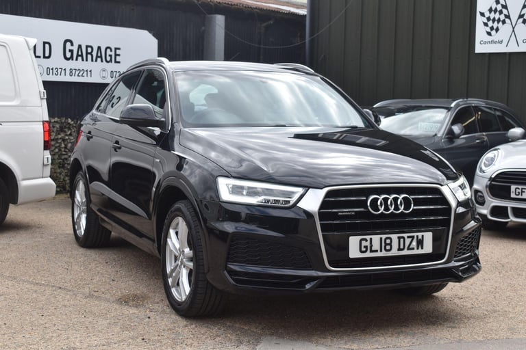 2018 Audi Q3 2.0 TFSI S line Edition S Tronic quattro Euro 6 (s/s) 5dr ESTATE Petrol Automatic