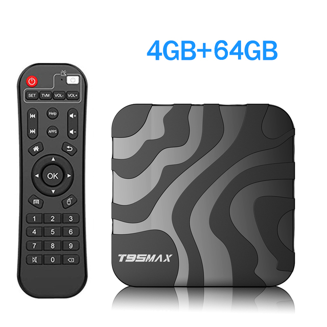 T95MAX Smart Android TV BOX 4+64GB Allwinner H618 TV Receiver 6K Wifi Android Version 12 