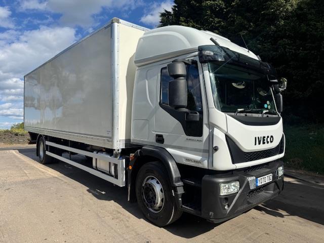 image for 2020 70 Iveco Eurocargo 180-250 Euro 6 sleeper cab 28ft box tail-lift