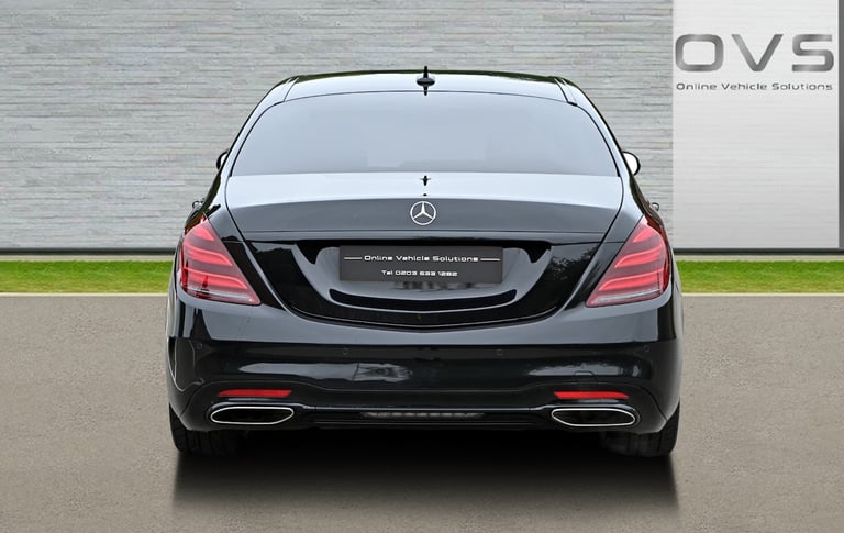 MERCEDES-BENZ S450 L AMG LINE 3.0 [EQ BOOST] MHEV 5DR SALOON 2018 [68] BLACK