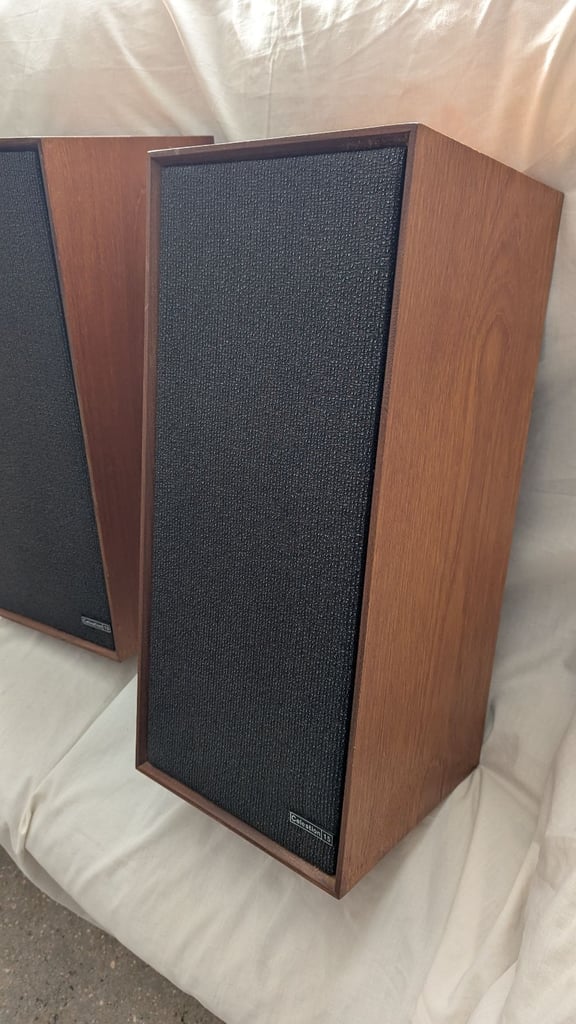 Celestion speakers x2 in Teak casing