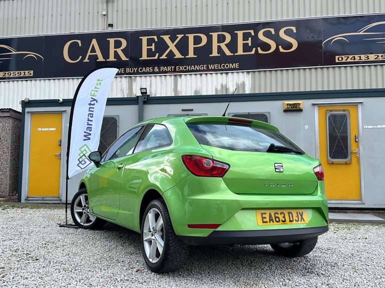 2013 SEAT Ibiza 1.4 Toca Sport Coupe Euro 5 3dr HATCHBACK Petrol Manual